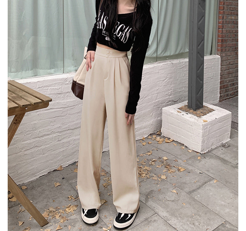 Dripdunk Korean Baggy Pants - Camel Nude