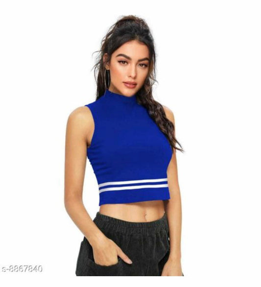 Blue Silhouet Top