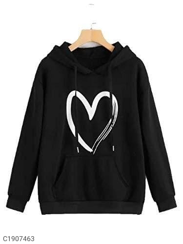 Black Heart Hoodie