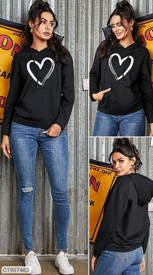 Black Heart Hoodie