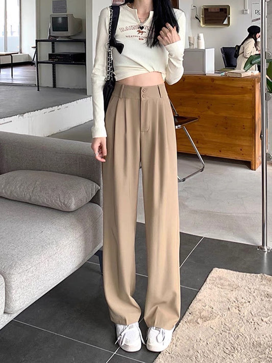 Dripdunk Korean Baggy Pants - Camel Nude